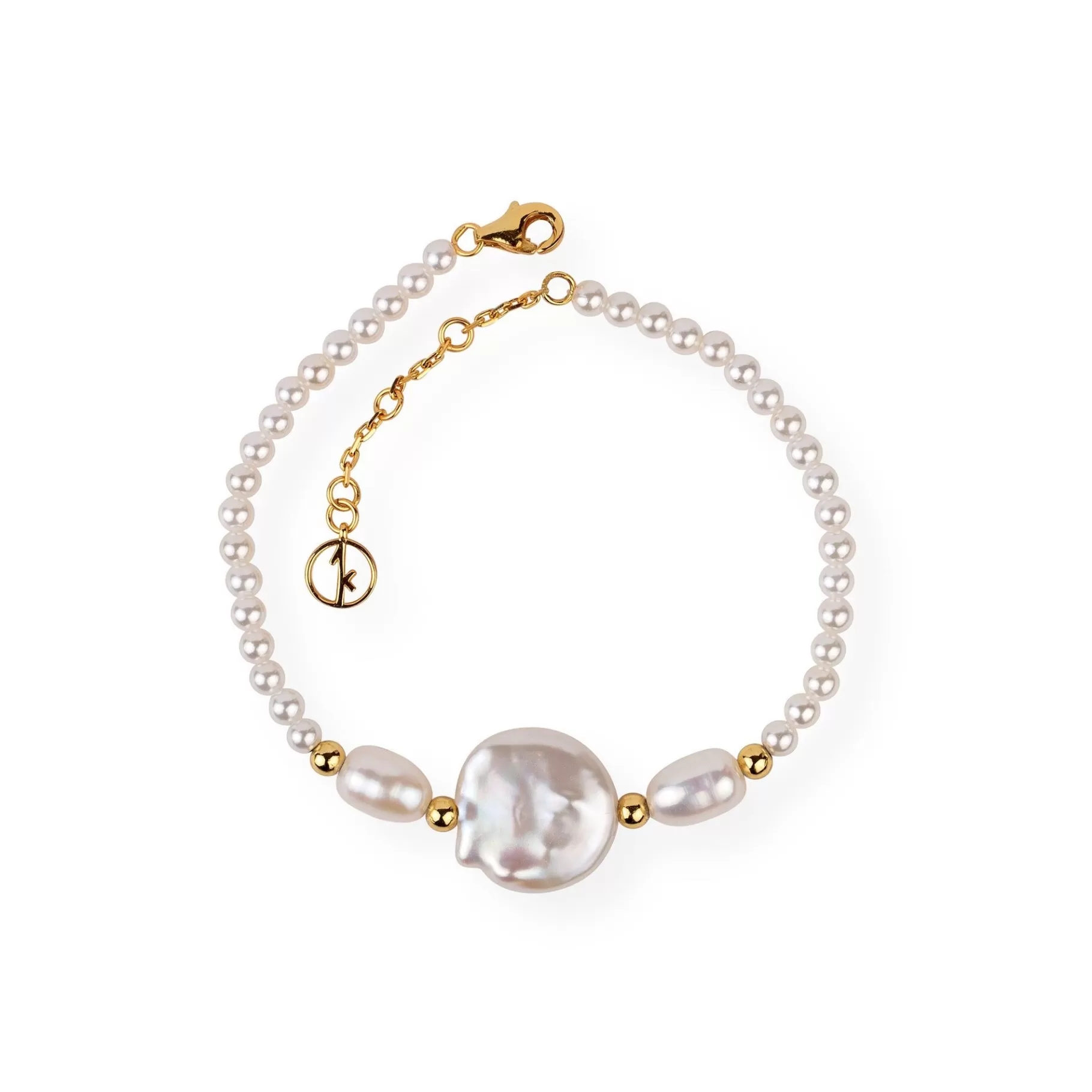 Anissa Kermiche Bracelets>Bracelet Galet Caviar