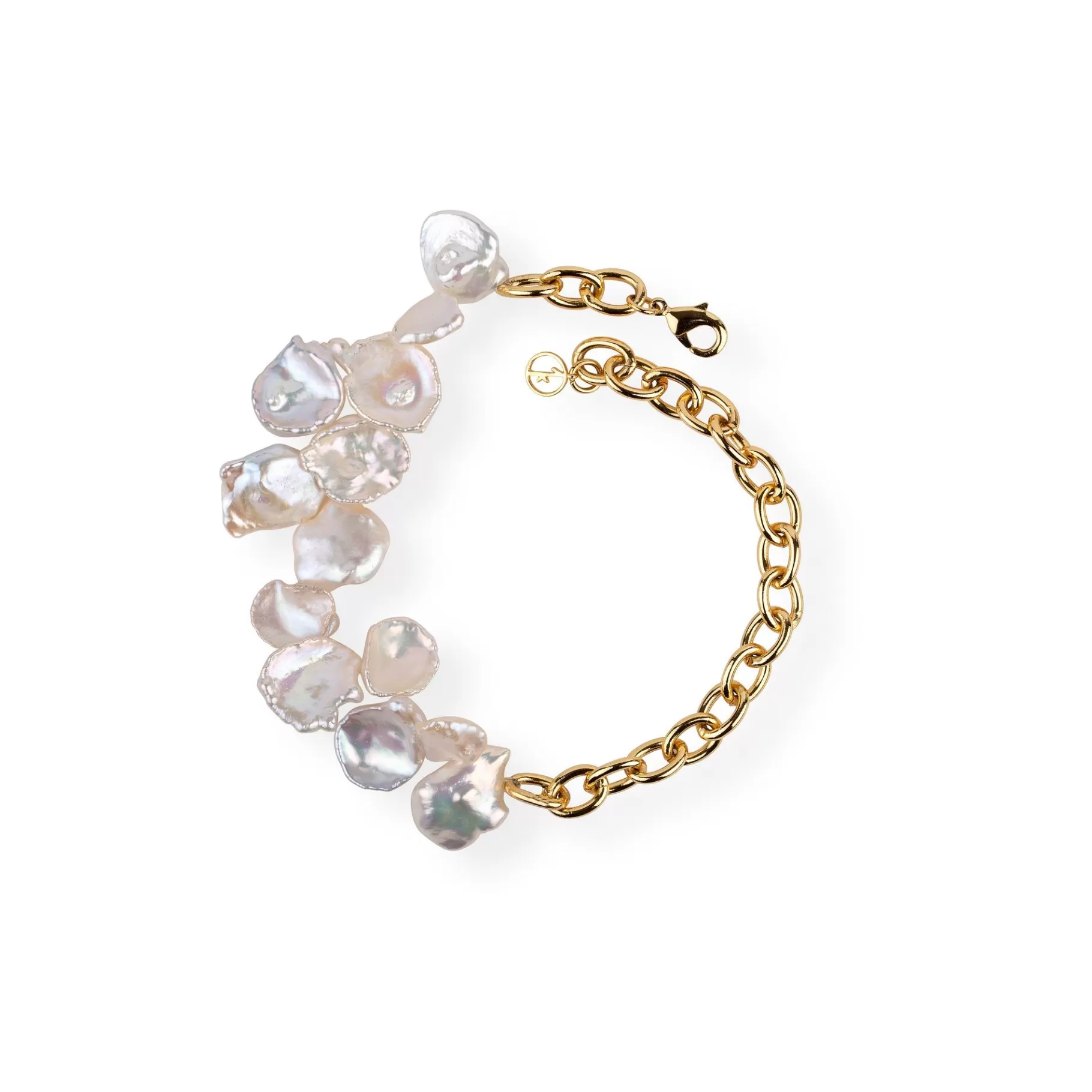 Anissa Kermiche Bracelets De Cheville>Bracelet/Brass De Cheville Shelley A Deux Faces