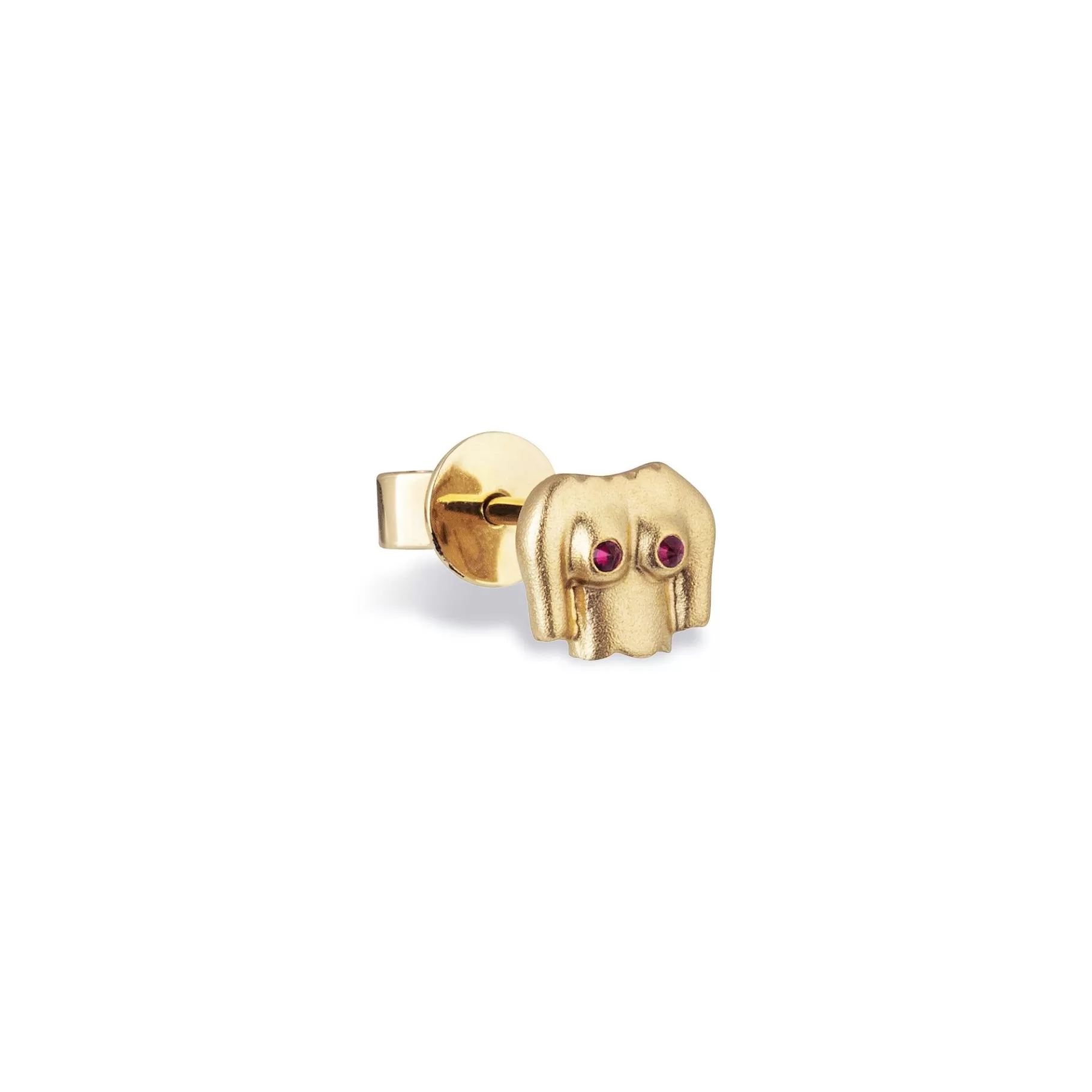 Anissa Kermiche Des Boucles D'Oreilles>Goujon De Fous De Rubis