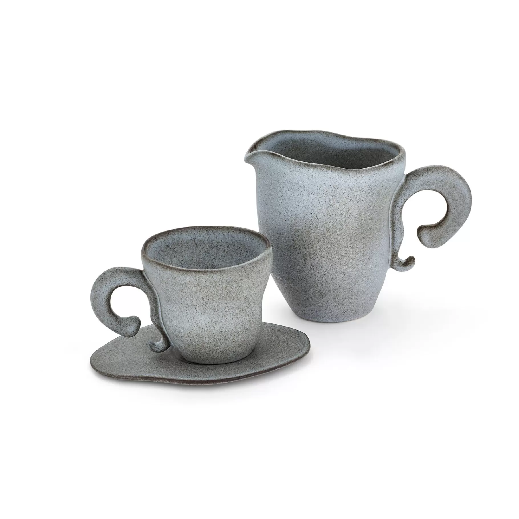 Anissa Kermiche Maison>Renversez Les Tasses De The (Gris Tachete De Rousseur Mat)